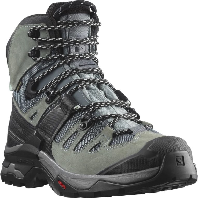 Olive / Black Salomon Quest 4 GTX Women's Hiking Boots | IE SQ5897